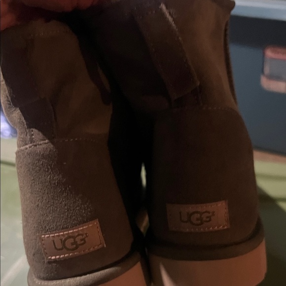 Men UGG Sage Green  Suede Boots main image 7